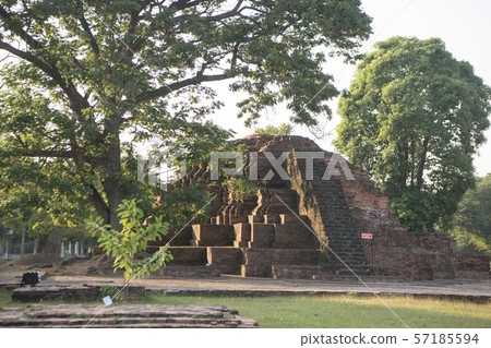 THAILAND PHITSANULOK CHANDRA PALACE RUINS THAILAND PHITSANULOK CHANDRA PALACE RUINS 57185594