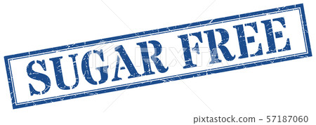 sugar free stamp. sugar free square grunge sign. - Stock Illustration ...