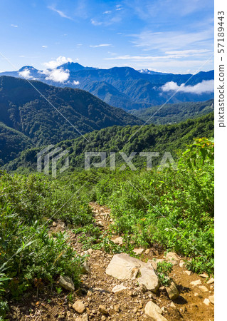 Climbing Mt. Amekiso (Viewing Takatsuyama from the trail) 57189443