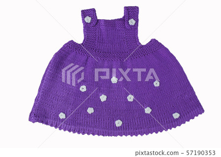 knitted wool dress over white knitted wool dress over white 57190353