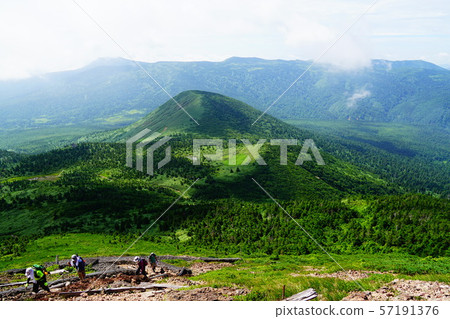 Hakkoda Mountain View from the mountain trail to Otake Hakkoda Mountain View from the mountain trail to Otake 57191376