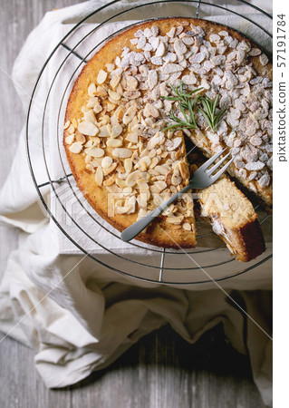 Gluten free almond cake 57191784