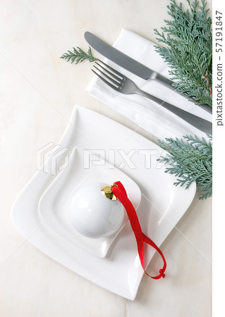 White Christmas ball 57191847