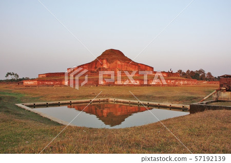 Buddhist temple ruins in Paharpur 57192139