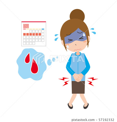 月經疼痛女性疼痛痛苦 57192332