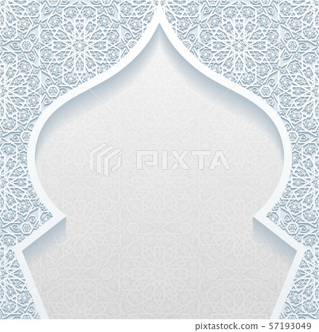 Background with traditional floral ornament Background with traditional floral ornament 57193049