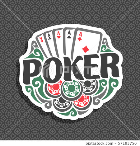 Vector logo for Poker 57193750