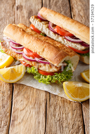 Traditional turkish fast food sandwich balik Ekmek Traditional turkish fast food sandwich balik Ekmek 57194529