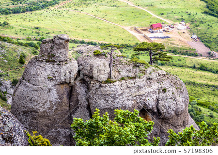 Mountain landscape of Crimea, Russia 57198306