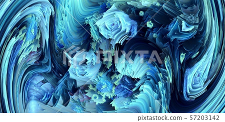 藍色恐怖味道例證302 57203142