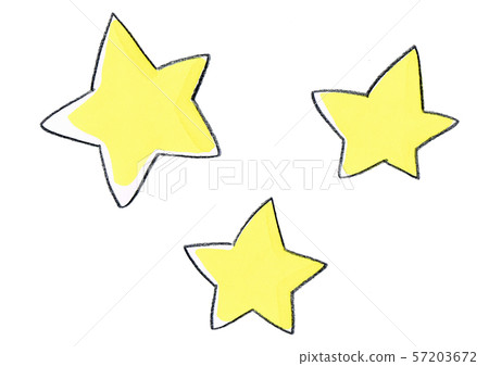 Star yellow - Stock Illustration [57203672] - PIXTA