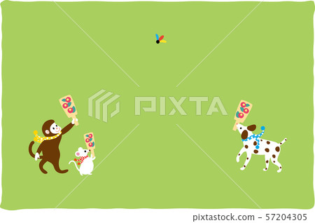 Child Year-New Year Card Template-3 57204305