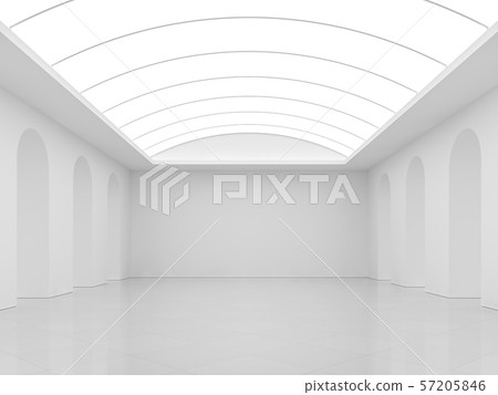 White background with modern interior room 3d render White background with modern interior room 3d render 57205846