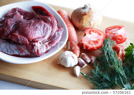 Raw Meat For Cooking 57206161
