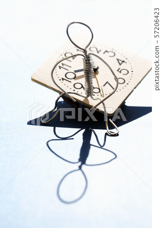 Man Sitting On Clock Man Sitting On Clock 57206423