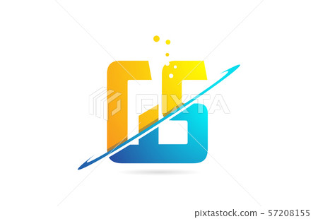 Alphabet Letter GS G S Combination For Logo - Stock Illustration ...