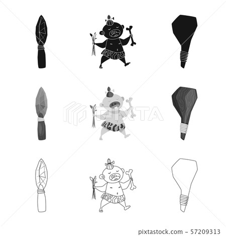 Isolated object of evolution and prehistory sign. Set of evolution and development vector icon for Isolated object of evolution and prehistory sign. Set of evolution and development vector icon for 57209313