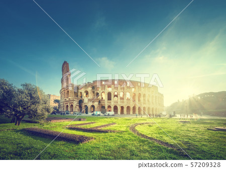 Colosseum in Rome, Italy Colosseum in Rome, Italy 57209328