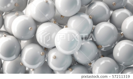 Download Blank White Christmas Tree Ball Stack Mockup Stock Illustration 57211319 Pixta PSD Mockup Templates