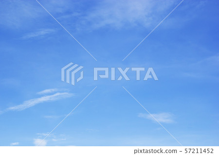 Blue sky background and white clouds soft focus, 57211452