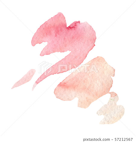 Abstract watercolor paper splash shapes isolated drawing. Illustration aquarelle for background. Abstract watercolor paper splash shapes isolated drawing. Illustration aquarelle for background. 57212567