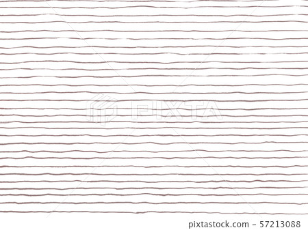 Hand-drawn chocolate-colored lines drawn with a brush, analog Japanese style border background Hand-drawn chocolate-colored lines drawn with a brush, analog Japanese style border background 57213088