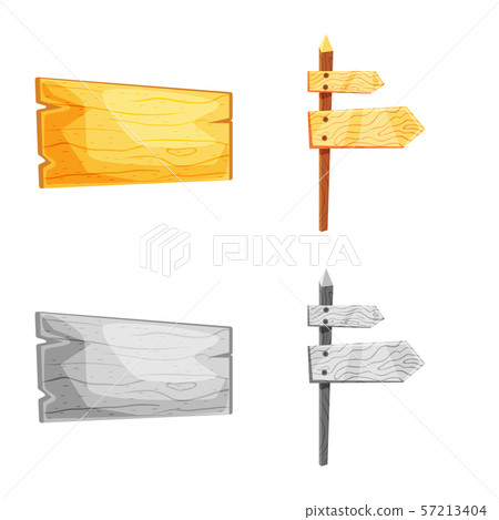 Vector design of raw and forest sign. Set of raw and hardwood stock vector illustration. Vector design of raw and forest sign. Set of raw and hardwood stock vector illustration. 57213404