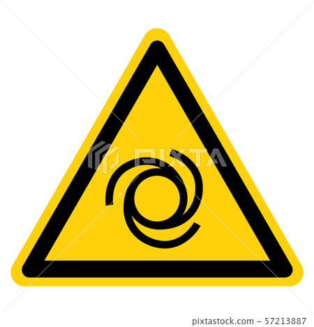 Beware Automatic Start-Up Symbol ,Vector 57213887