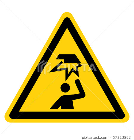 Beware Overhead Obstacles Symbol ,Vector Beware Overhead Obstacles Symbol ,Vector 57213892
