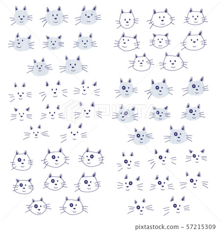Cute cat illustration 57215309