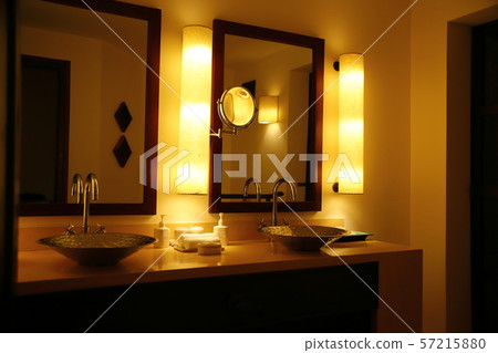 Washbasin at resort hotel Washbasin at resort hotel 57215880