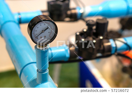 Water meter and pipe system for agriculture. 57216072