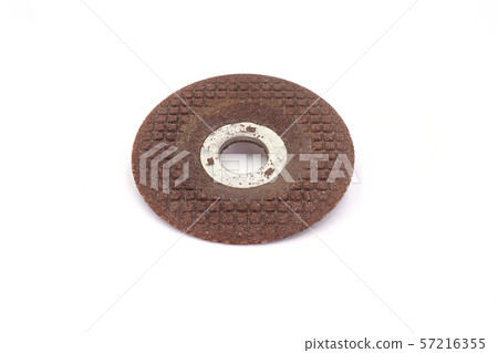 Abrasive discs for grinder machine wheel isolated Abrasive discs for grinder machine wheel isolated 57216355