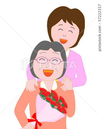 Women who were given a bouquet Women who were given a bouquet 57222317