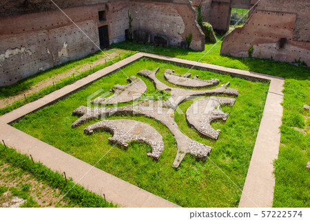 Domus Augustana on Palatine Hill in Rome Domus Augustana on Palatine Hill in Rome 57222574
