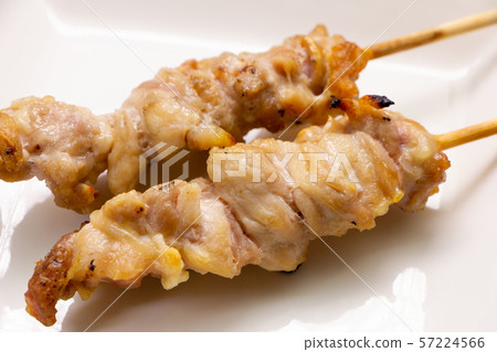 烤雞肉串和鋸齒串（鹽烤） 57224566