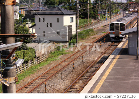Oyama Line train that departed from Ryomo Line Kominato Station (2) 57227136