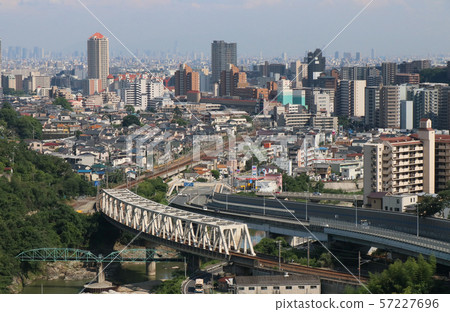 Takarazuka City Outlook (from Hananomori, Nishinomiya City) Takarazuka City Outlook (from Hananomori, Nishinomiya City) 57227696