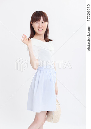Women's summer clothing portrait Women's summer clothing portrait 57229980