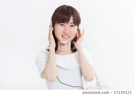 Women's summer clothing portrait Women's summer clothing portrait 57230121