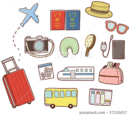 Travel icon set Travel icon set 57230857
