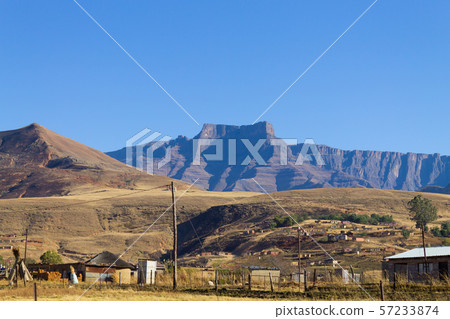 South African shantytown South African shantytown 57233874