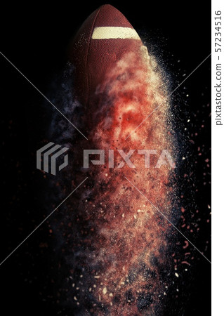 Abstract rugby ball - Stock Illustration [57234516] - PIXTA