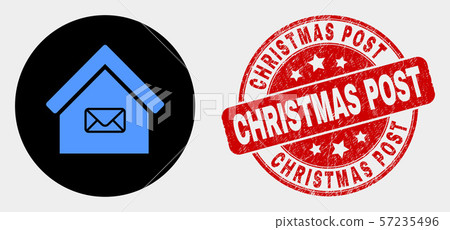 Christmas Mail, Stock vector