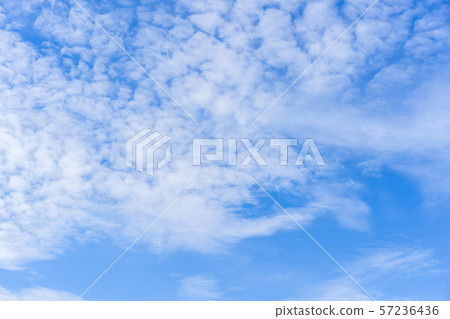 Blue sky and white puffy clouds Blue sky and white puffy clouds 57236436