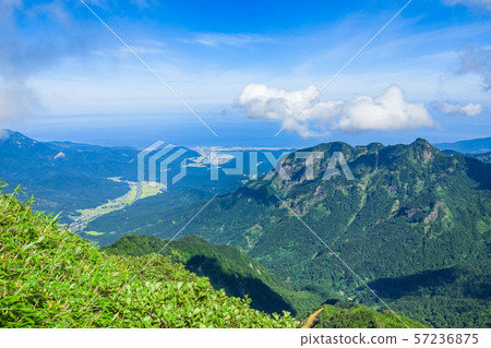 攀登Amekayama（從Mt.山頂觀看Mt. Komagatake和Itoigawa） 57236875