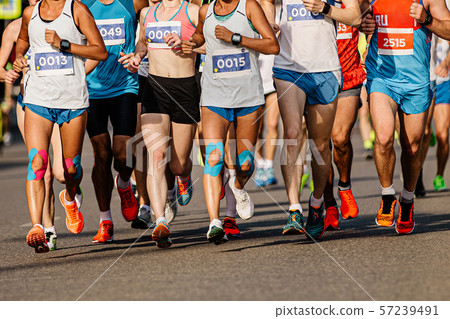 group of athletes runners men and women group of athletes runners men and women 57239491