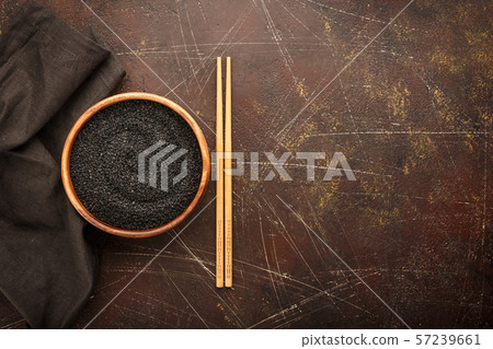 Black sesame seed Black sesame seed 57239661
