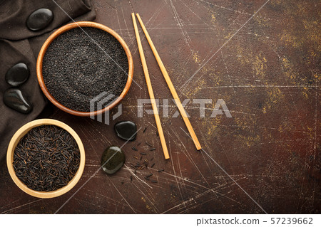 Black sesame seed Black sesame seed 57239662