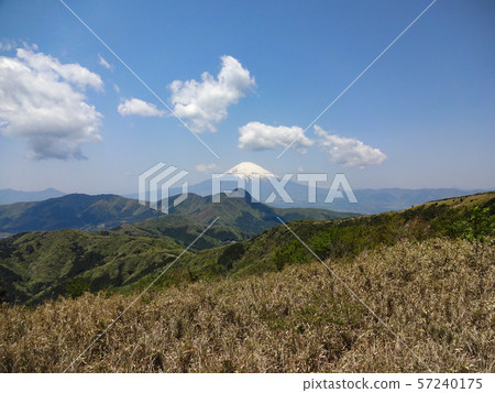 Myojingatake(神奈川縣)山頂的風景 Myojingatake(神奈川縣)山頂的風景 57240175